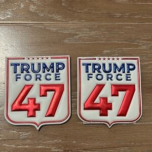 Official Trump Force 47 Campaign Staff & Volunteer Exclusive Patch Donald Trump